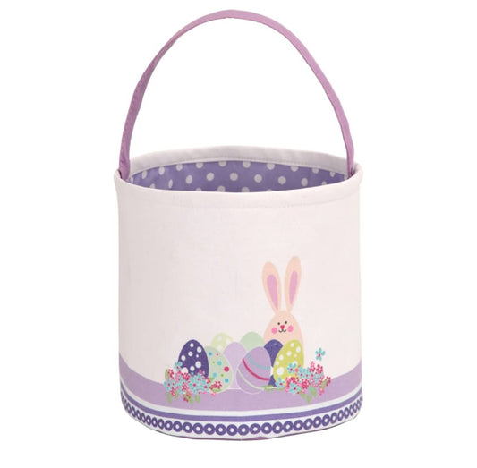 Purple Easter basket