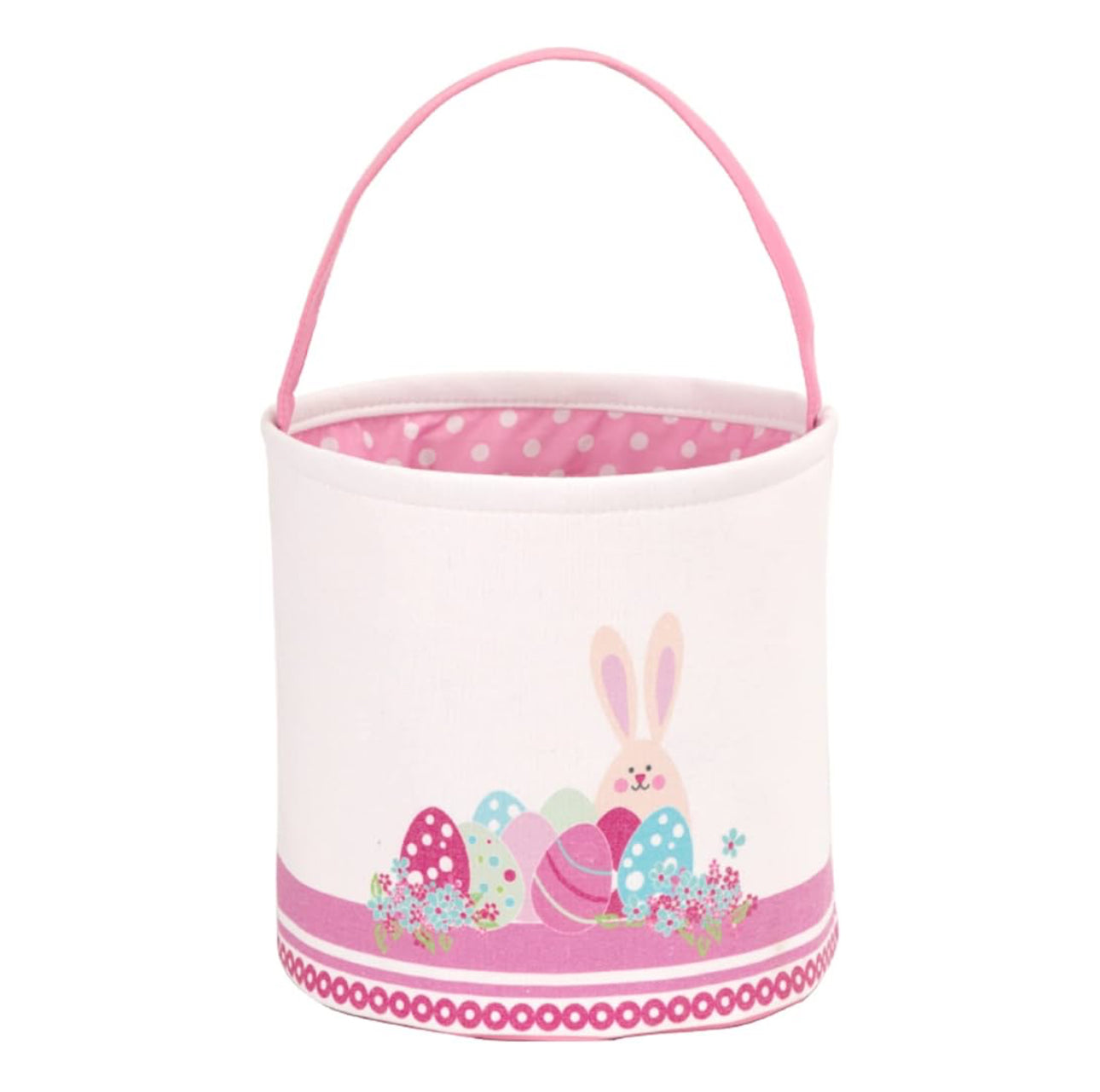 Pink Easter basket